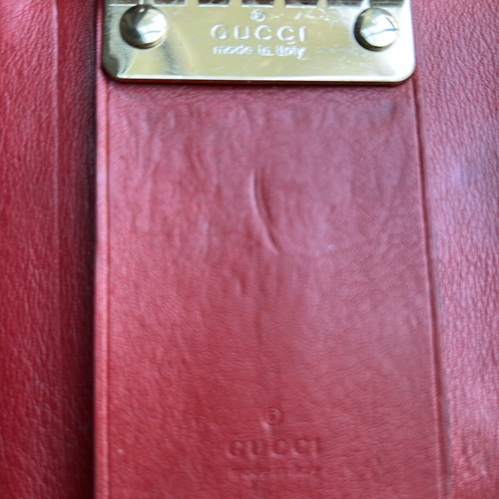 Gucci Patent Microguccissima Heart Key / card holder Case - Picture 9 of 10